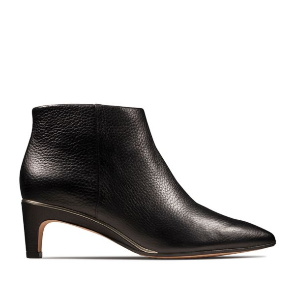 Clarks Womens Ellis Eden Ankle Boots Black | UK-8593062